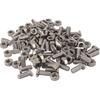 Greenhouse Nuts Bolts Set, 50Set Stainless Steel M6x14 Bolts and M6 Hexagonal Nut Greenhouse Nuts Screws Assortment Set Green House Accessories