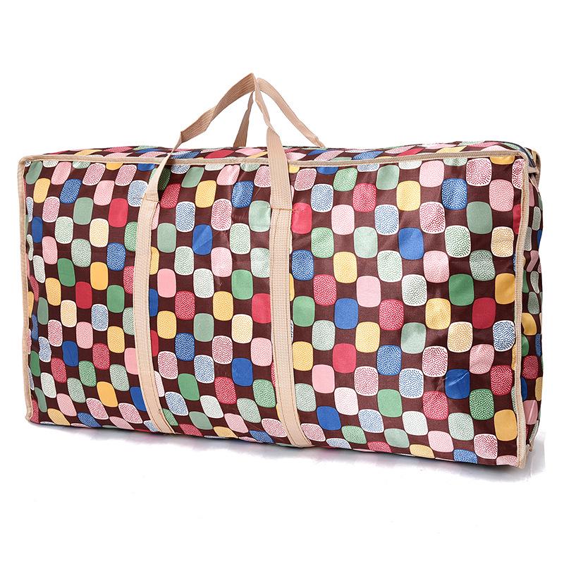 Large Capacity Satin Waterproof Quilt Storage Travel Bag
