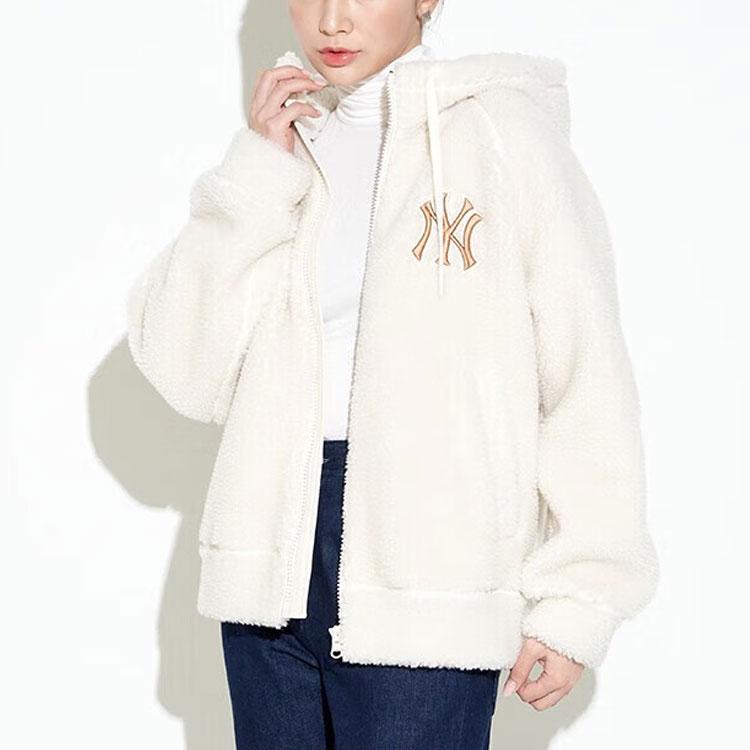 New MLB New York Yankees Jacket Unisex White 3AFDB0226-50CRS