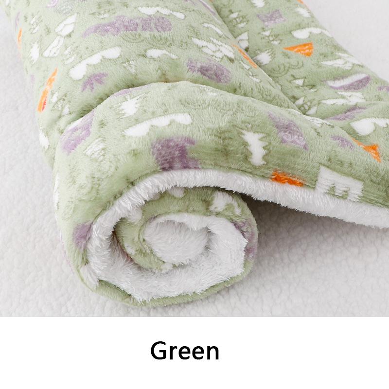 

Милый модный коврик для домашних животных, утепленный осенне-зимний теплый коврик, универсальное одеяло для кошек и собак, нескользящая подушка M