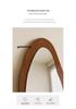 Ethnic Style Irregular Wall-Mounted Full-Length Floor Mirror for Indoor Use