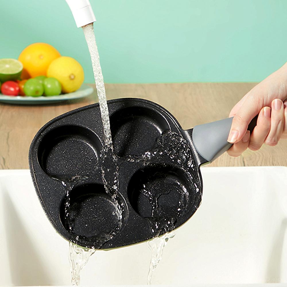 COOKER KING 4 Cups Fried Egg Pan Nonstick Aluminum Omelette Pancake Frying Pan