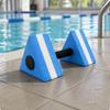 Triangle Water Dumbbell Easy To Grip EVA Lightweight Jogging for Children,