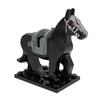 MOC Military War Horse Suitable For Mini-Figurines Building Blocks Accessories Boys Children's Toys Gift