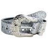 Popular Belt for Women Vintage Engraved Buckle Jeans Belt Punk Sequined Waistband for Pants Dress 2000s Waist Decors