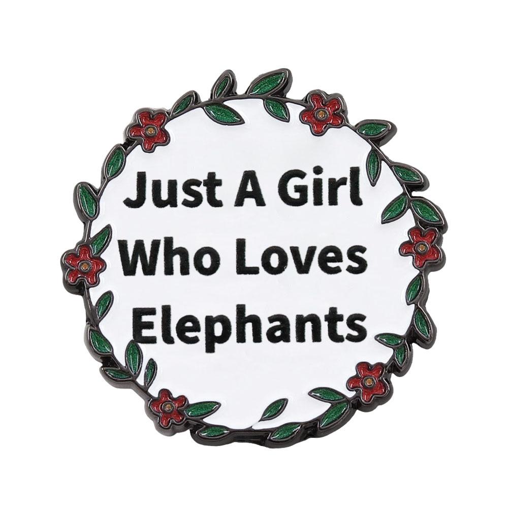 Beautiful Reasons Wreath Brooch: Inspirational Quotes Badge for Positivity