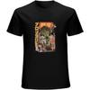 BAOXIANFU Evil Kaiju Giant Mushrooms Monster Clothes Demon Broccozilla Casual Round Neck T Shirt Black