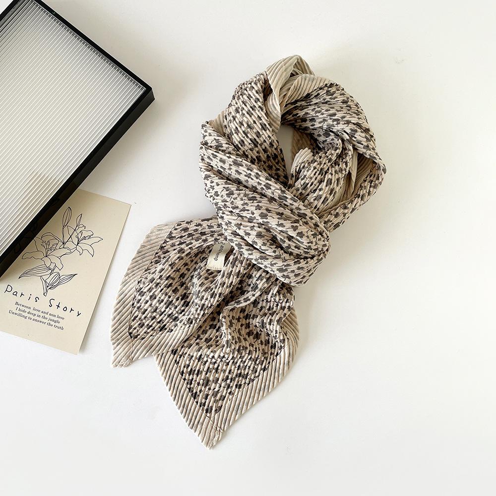

Imitation cotton and linen scarf printed sweet clothing with scarf shawl warm temperament scarf 162*40cm