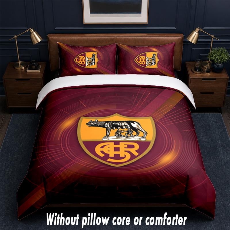 AS Roma Design Bed Bedding Set 1 Duvet Cover + 2 Pillowcases Soft Breathable Household Bed Linens