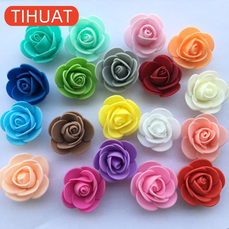Artificial Roses In a Package of 50 Pcs. Various Colors