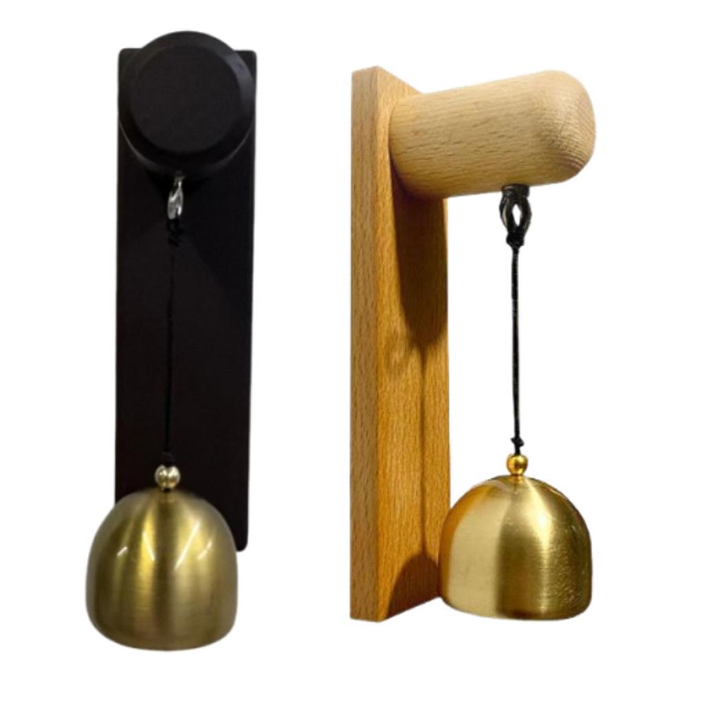 Door opening, shopkeeper bell, wooden doorbell, decorative housewarming gift,