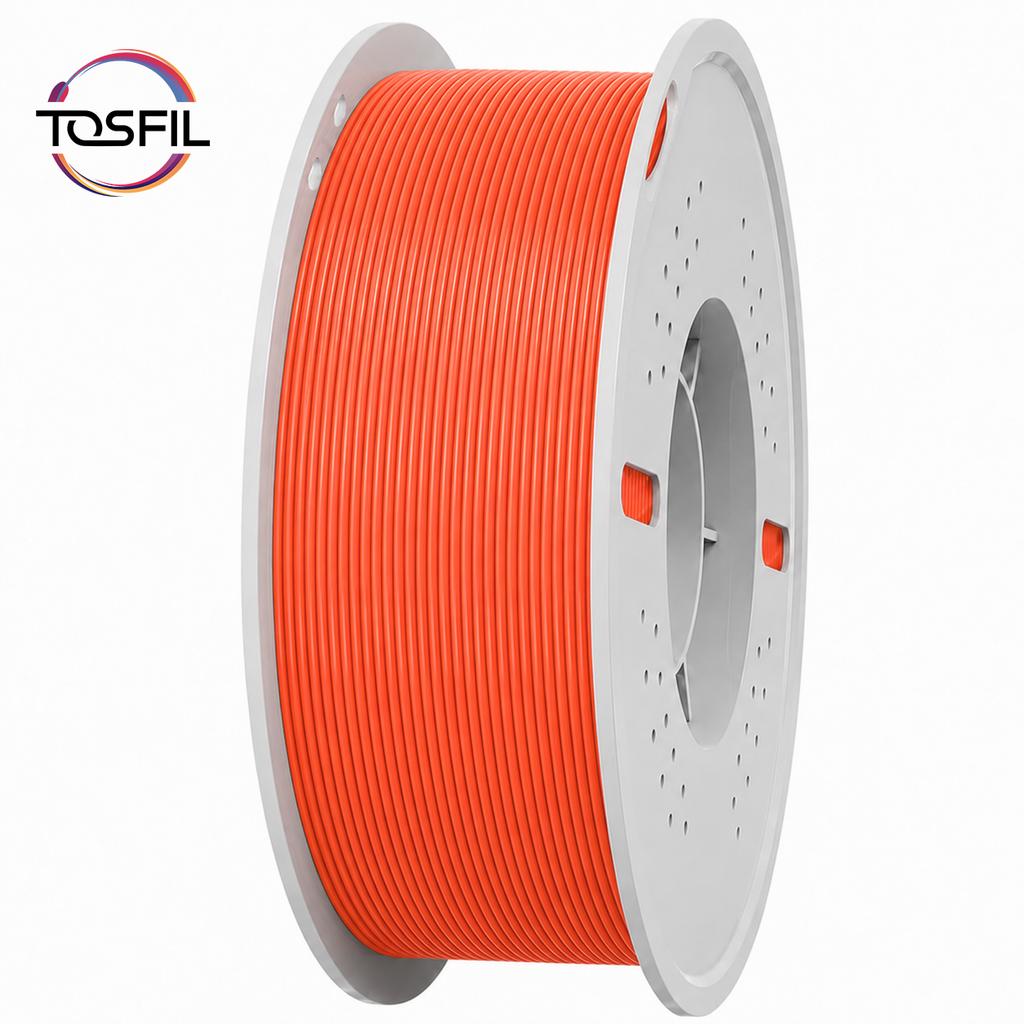 TOSFIL 3D Printer Filament 1.75mm PETG PLA TPU TPE 1KG Roll Smooth Printing Low Warping High Strength Material