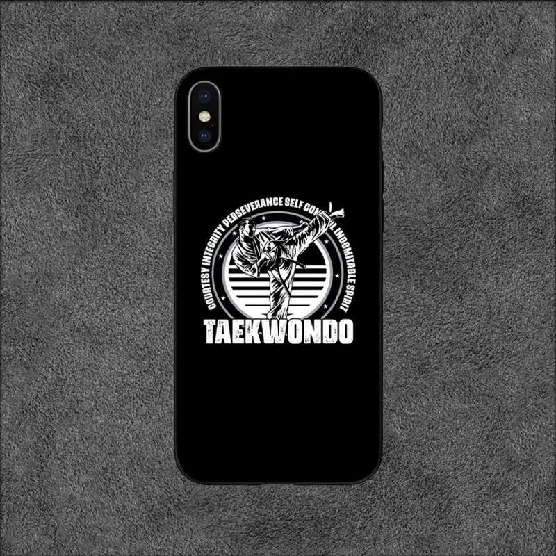 Чехол для телефона I Love Kungfu Taekwondo для iPhone 11 12 Mini 13 14 Pro XS Max X 8 7 6s Plus SE XR Shell iPhoneXS