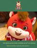 2026 Year of the Horse Zodiac Plush Mascot - Custom Cartoon Horse Doll Gift