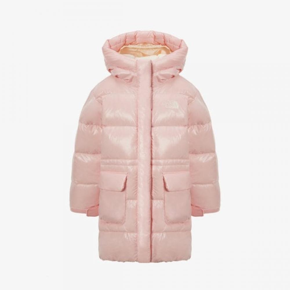 The North Face Girls Reina Down Coat Light Pink Nc1dr58u LIGHT PINK/140
