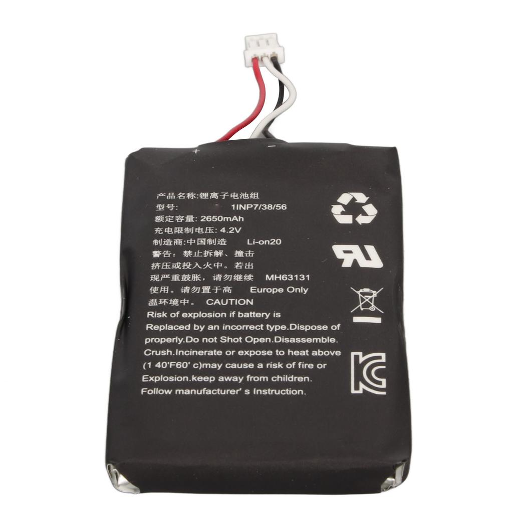 2650mah Wireless Controller Battery Replacement Battery for PS 5 Dualsense Controller