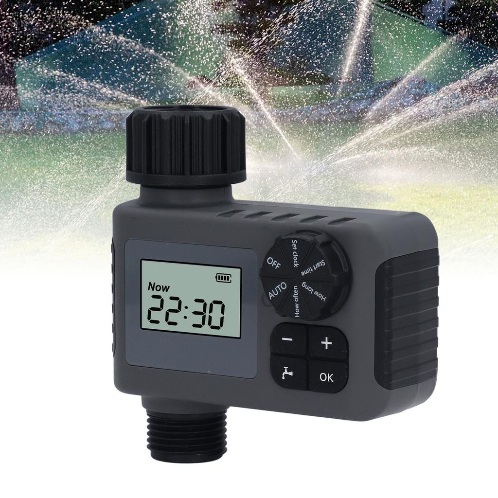 NH3/4in Sprinkler Timer Automatic Easy To Operate Energy Saving Accurate IP55 Waterproof Water Timer