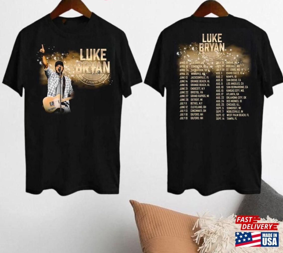 Luke Bryan Mind Of A Country Boy Tour 2026 T-Shirt M