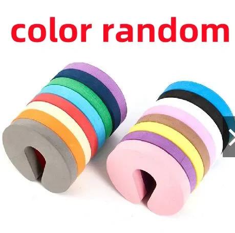 2Pcs Safety Door Stopper Eva Anti-Pinch Door Block For Newborn Furniture Protection Card Door Stopper Security Foam Door Stopper