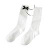 Xianuo 2024 Women's Lolita Bow Long Calf Socks