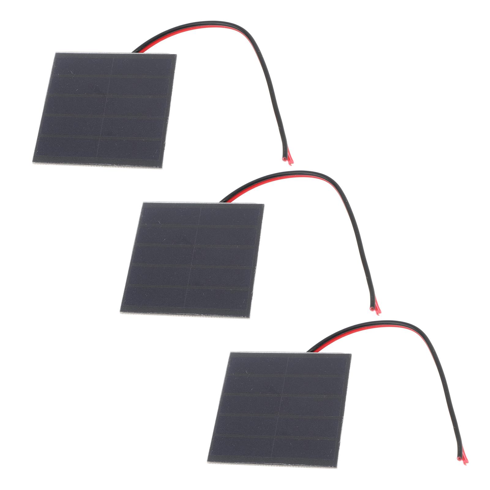 

Small Solar Panels 1W Professional Solar Panel Kit High Efficiency Photovoltaic Materials for Educational Equipment