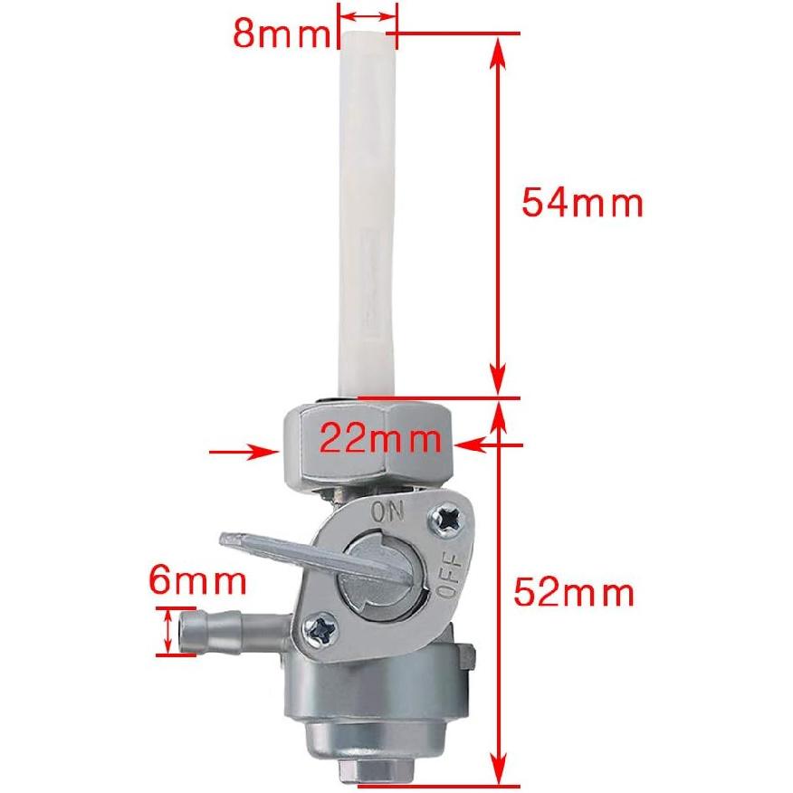 Savior Generator Petcock Fuel Gas Tank Switch Shut Off Valve For Predator Champion Generac Etq Homelite Husky Powermax Replace 0J0974 (16Mm X 1.5Mm)