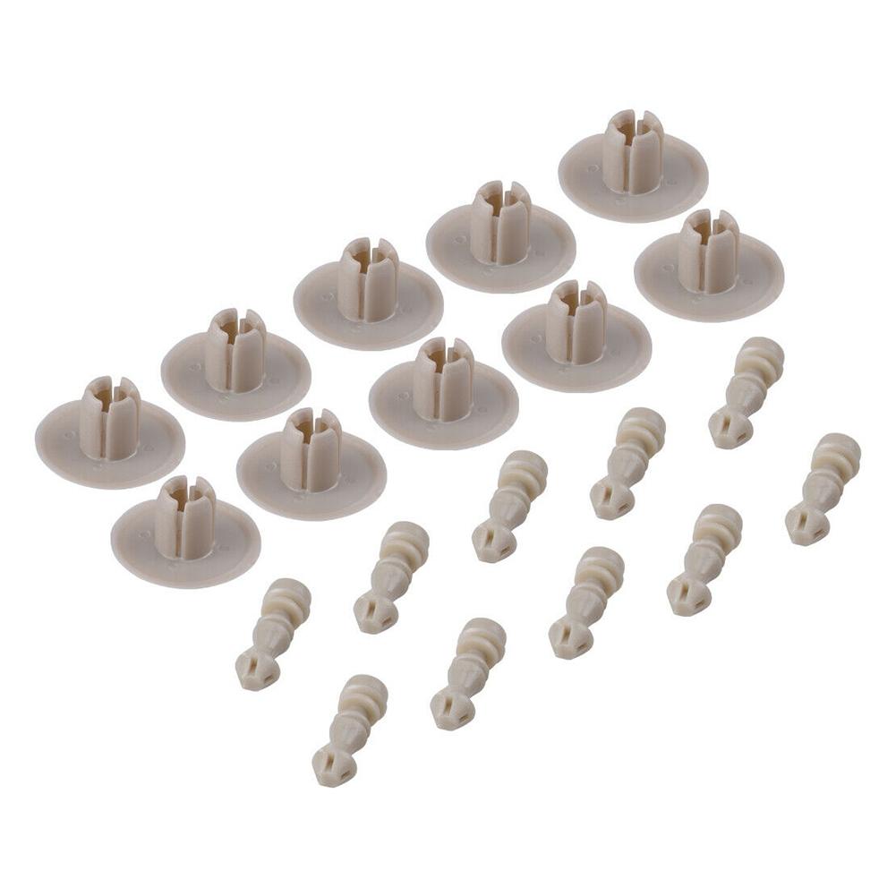 Retainer Fastener Panel Clip 2005 20PC Beige Panel