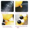 5m Transparent Balloon Chain for Birthday Party Arch Decoration and Wedding Props with Double Holes.