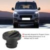 A57E-Car Engine Oil Cap Filler Cover For 207 307 For Citroen 1.4HDI 1.6HDI 2.0HDI 1180F9
