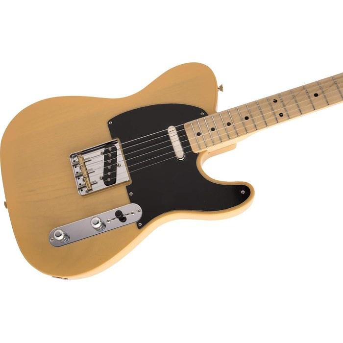 Fender Electric Guitar Made in Japan Heritage 50s Telecaster, Maple Fingerboard, Butterscotch Blonde