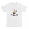 Grappige Snoopy Slaap Peanuts T-shirts Heren Dames 100% Katoen T-shirts Shirt Grote Maten Tops