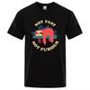 Not Fast Not Furious Sloth Cute Print Men Tee Shirts Breathable Cotton Tops Street Fashion T-shirt Women Casual Summer T Shirts