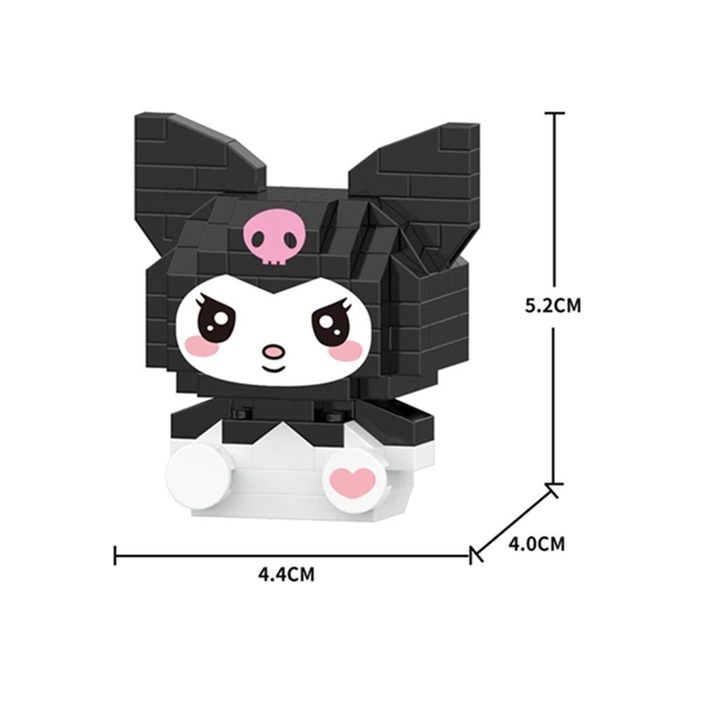 Cinnamoroll Cartoon Katie Cat Block Character Assembled Model Building Block Dolls Toy Children Gift
