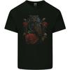 Eulen-T-Shirt mit Rosen, Vögeln und Blumen für Kinder