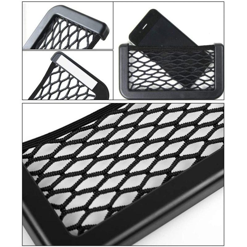 Car Interior Storage Net Pocket Bag Creative Car Supplies For Car Mesh Sundries Storage