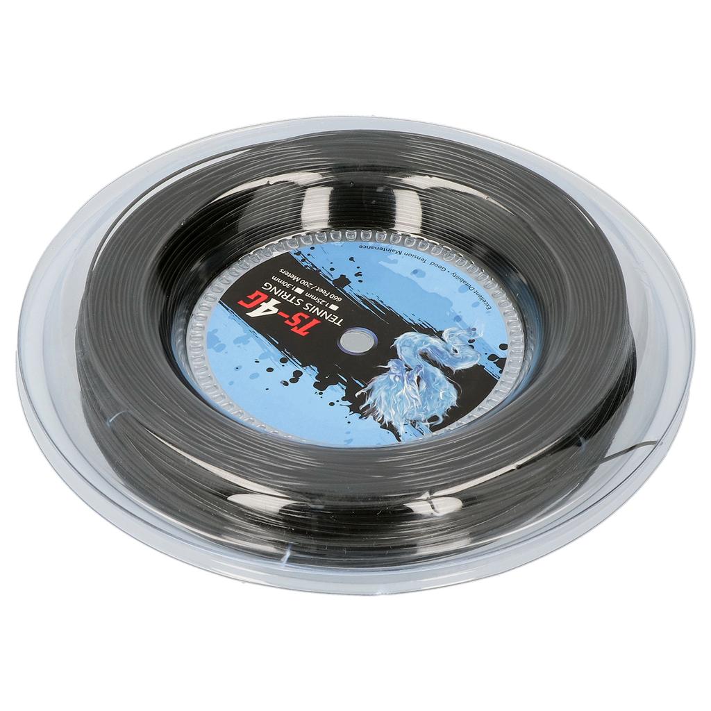 Snur de rachetă de tenis din poliester durabil de 200 m Snur rotund pentru rachetă rezistentă la lovituri(1,30 mm )