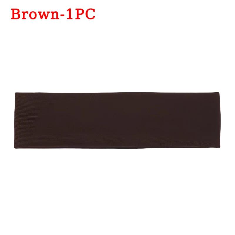 Korean Version of The Headband Sports Fitness Running Sweat-absorbing Headband Solid Colour Elastic Hair Band Yoga Hair Band