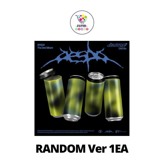 SMART ALBUM CAN Версия aespa 2-й Альбом LEMONADE No POB Random
