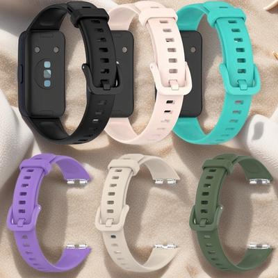 2-Pcs Silicone Band for Huawei Band 8 Adjustable Sport Band For Huawei Bracelet 9 Smartwatch Band Stylish Replacement Band