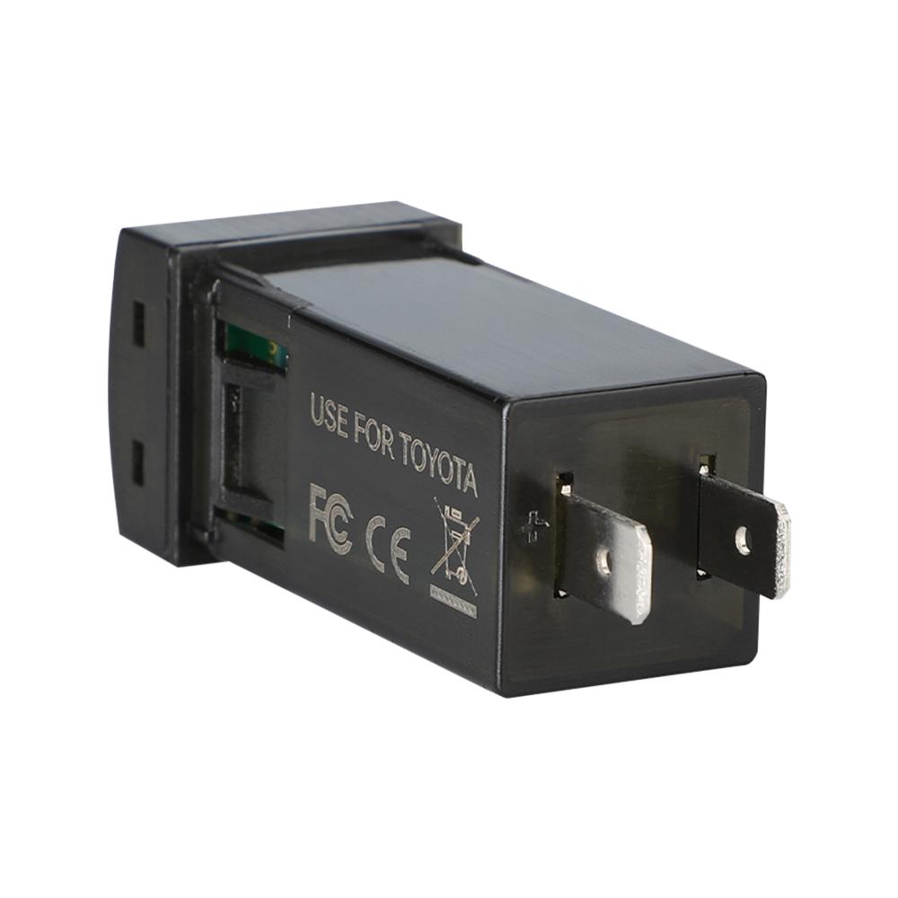 For Toyota Corolla RAV4 Camry 24V 12V 48W Type-C PD USB Chargers QC 3.0 Car Power Adapter Ports Interior Quick Charging Socket