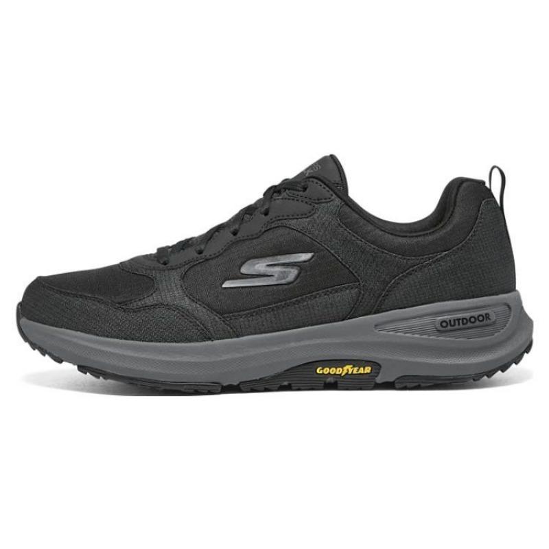 Skechers Men Comfort Low Top Running Shoes Black 216107C-BKCC