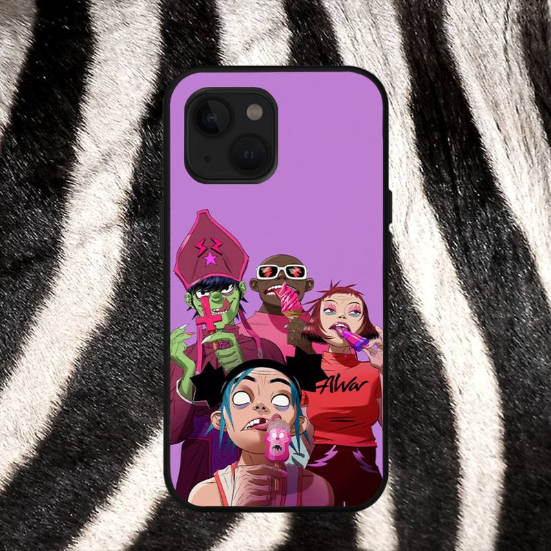 

Чехол для телефона Gorillaz для iPhone 11 12 Mini 13 14 Pro XS Max X 8 7 6s Plus SE XR Shell iPhone13