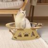 Acrylic Wood Cat Bed Elevated Bed Pet Clear Cats House Rocking Chair Detachable Convenient Kittens Puppies Sofa Cat Accessories