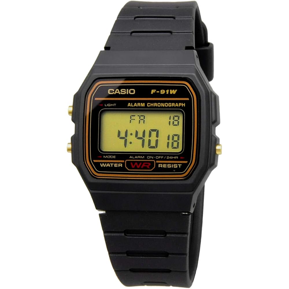 [Casio] CASIO Watch Quartz F-91WG-9 Unisex Cheap Casio Black [Parallel Imported]