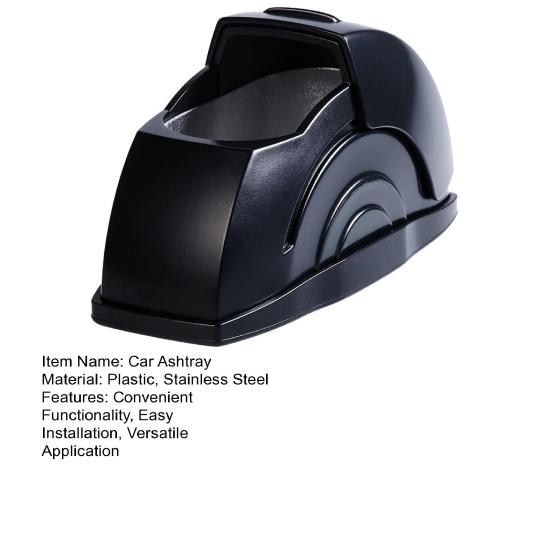 Car Ashtray Door Mounted Compact Size Automotive Ashtray Easy Installation Portable Vehicle Interior Ashtray