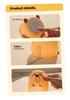 Rechargeable Groundhog LED Night Light - Silicone Pat Lamp for Bedside