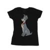 Disney Womens/Ladies Lady And The Tramp Spaghetti Heart Cotton T-Shirt