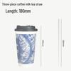 ZISIZ Disposable Hot Drink Plastic Straws with Stirring Rod