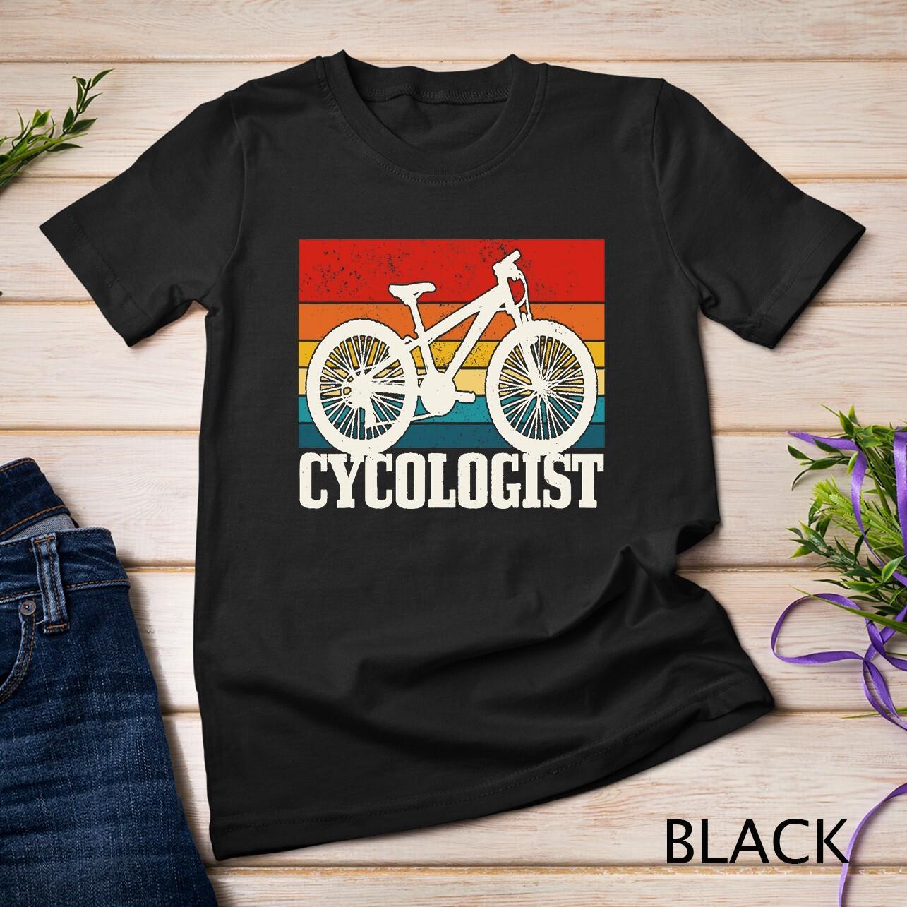 Cycologist Mountain Bike MTB Vintage Cycling Funny Gift T-Shirt Mens Womens Tees Top Unisex T-Shirt Mens Womens Tees Top 3XL