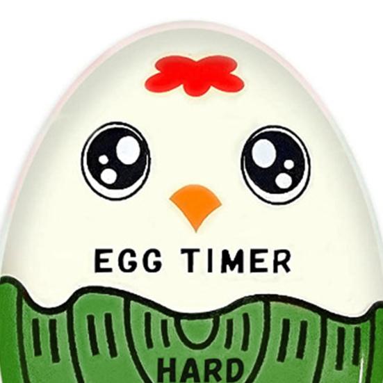 Timer Per Uova Cambia Colore – Morbido, Medio O Sodo – Gadget Da Cucina In Acrilico, 5,5x4x3 Cm